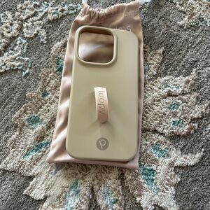 Sandstone iPhone 14 Pro Loopy case